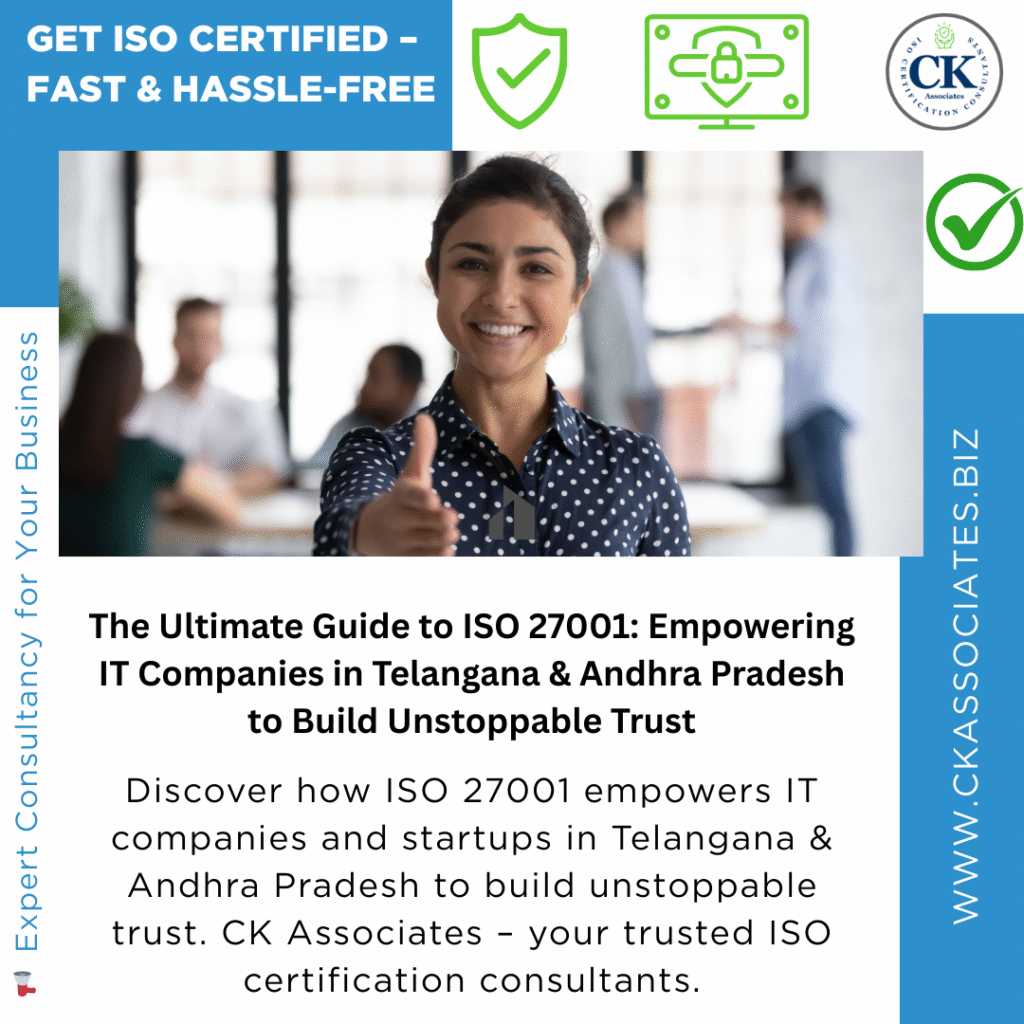 ISO 27001, CK ASSOCIATES