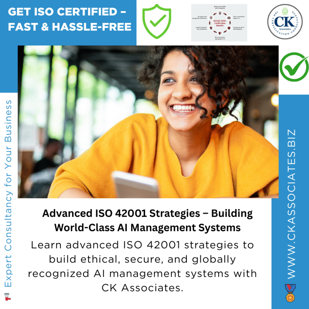 ISO 42001, CK ASSOCIATES