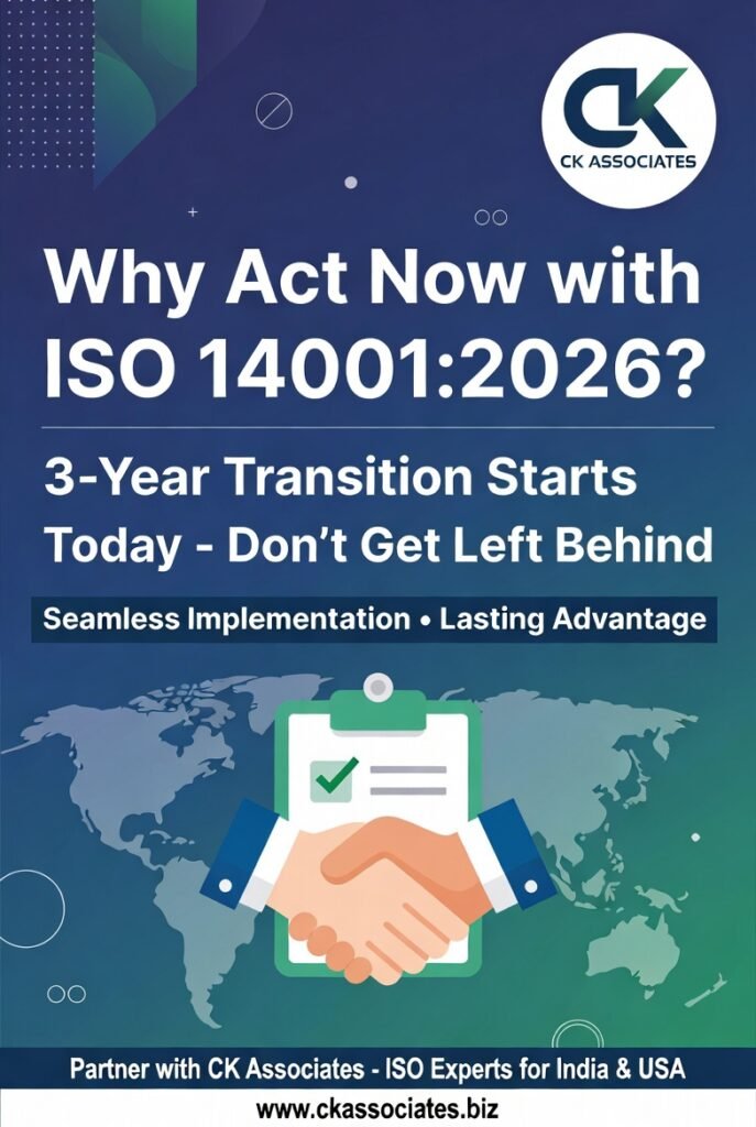 CK ASSOCIATES, ISO 14001