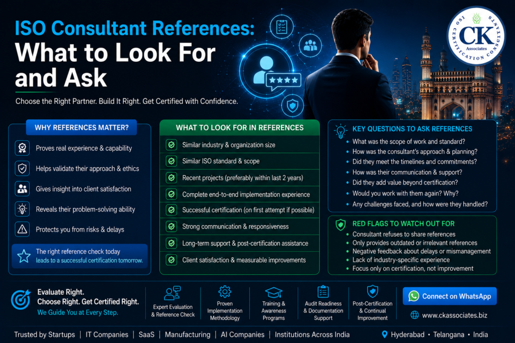 ISO consultant reviews, How to choose ISO consultant, ISO consultant credibility, ISO certification consultant Hyderabad, ISO consultant verification, ISO implementation partner, ISO consultant experience, ISO 9001 consultant India, ISO 27001 consultant Hyderabad, ISO implementation references, ISO consultant references. ISO consultant reviews, How to choose ISO consultant, ISO consultant credibility, ISO certification consultant Hyderabad, ISO consultant verification, ISO implementation partner, ISO consultant experience, ISO 9001 consultant India, ISO 27001 consultant Hyderabad, ISO implementation references, ISO consultant references