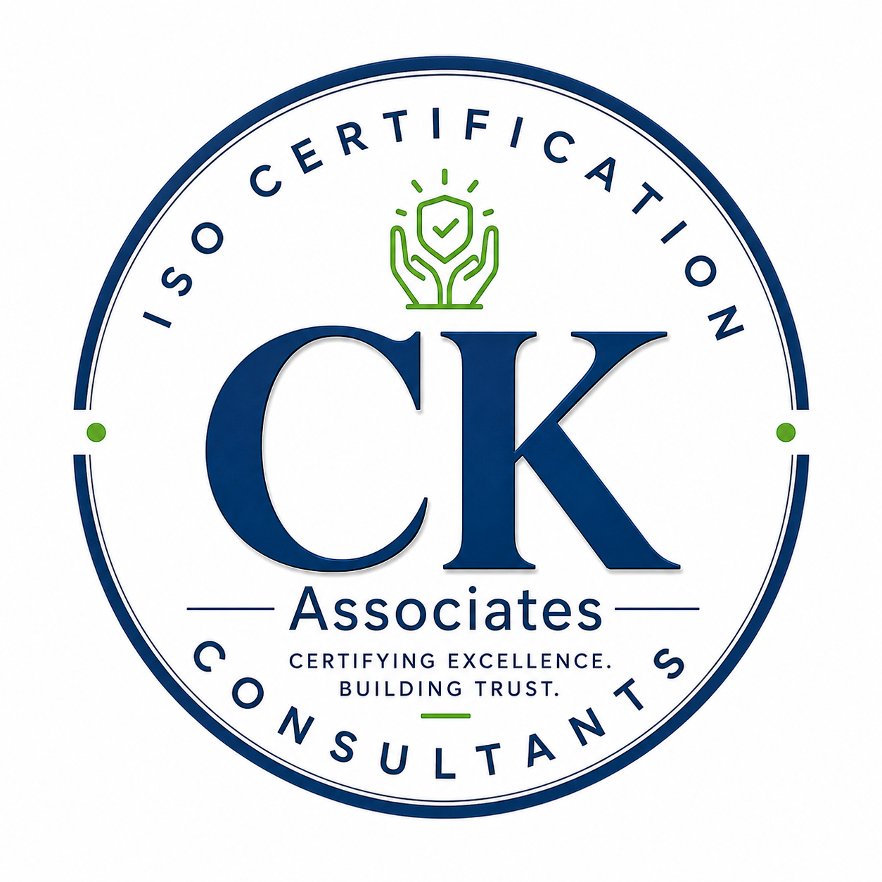CK Associates logo – Professional ISO Certification Consultants offering ISO 9001, ISO 14001, ISO 45001, ISO 27001, and compliance consulting services.