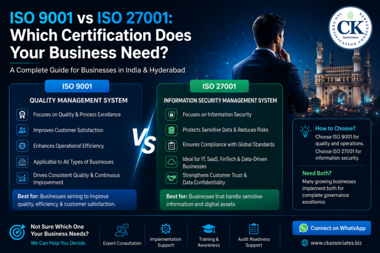 ISO 9001 vs ISO 27001, Which Certification Does Your Business Need?